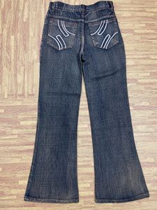 Men Denim Grey Bag Vintage Jeans