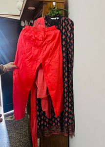 Printed Kalidar Suit
