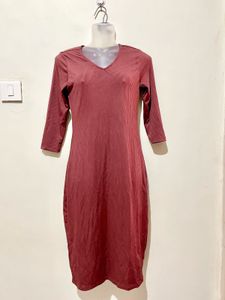 Elegant Midi Bodycon Dress