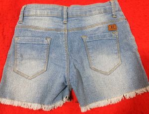 Girl kids Denim Shorts