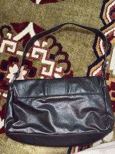 Pull And Bear Black Shoulder Bag