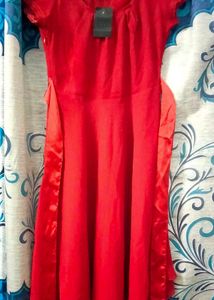 Red Dress with Tag