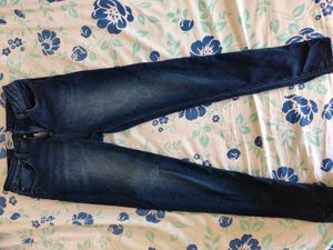 Dark Blue Denim Jeans