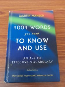 1001 WORDS you need TO KNOW AND USE. An A-Z of Free Effective Vocabulary.