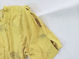 Yellow Crop Top