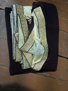 A Beautiful Saree With Unique Design &amp; Pattern