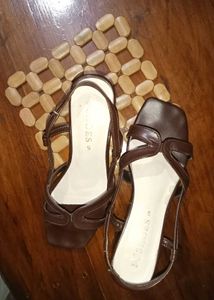 Brown Strappy Sandals