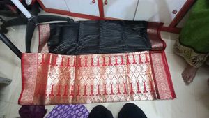 Elegant Black Saree