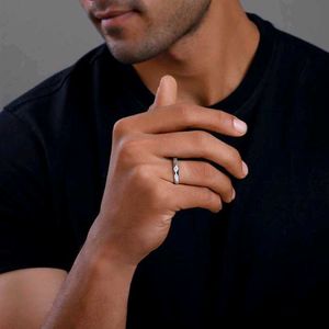 GIVA Mens Silver  💍 ring