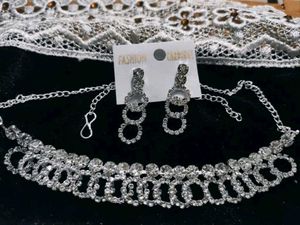 Combo Of 2 Necklace with Earrings Set