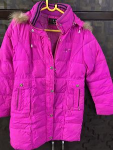 HOT PINK BUFFER JACKET FOR SHE