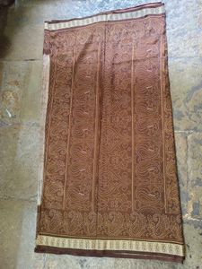 Elegant Brown &amp; Beige Saree