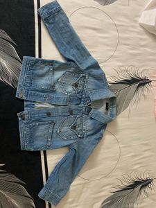 Blue Denim Coat