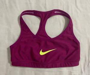 Nike Original reversible purple sports bra