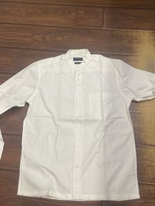 Zodiac White Band Collar Shirt
