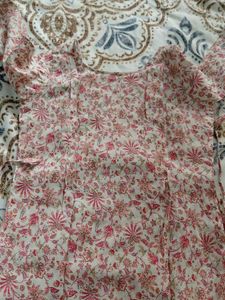 Floral Print Kurta