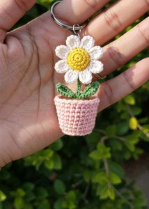 Handmade  Crochet Keychain