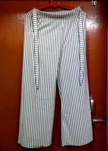 Striped Wide Leg Pants