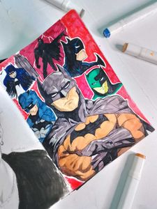 Batman Comic Art