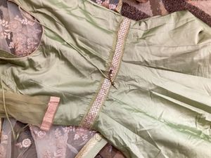 Elegant Green Anarkali Suit