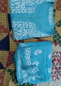 Blue Kurta Set