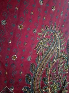 Embroidered Saree
