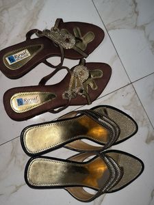 Elegant Flats & Sandals Set of 2