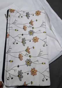 Floral Zipper Pouch