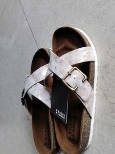 Criss-cross Strap Sandals New With Tag