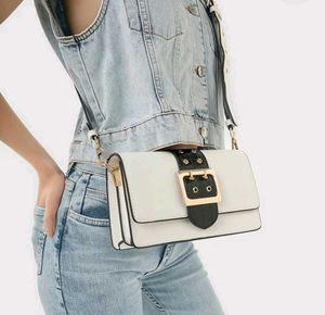 Miraggio Adrianne Metal Buckle Crossbody Bag