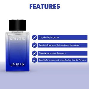 Jaquline USA Eau De Parfum - 100 Ml - CIAO VEGAS - BLUE