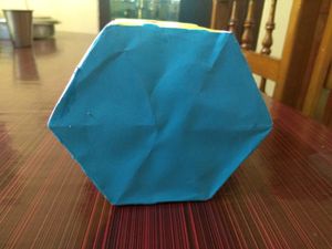 Beautiful Hand Made Pen Stand,Made Of Chart Paper,Paper Craft