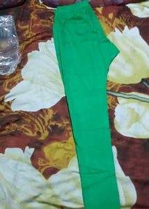 New Green Churidar Leggings