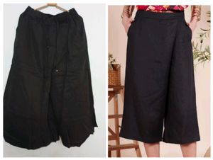 New Imported Wrap Up Wide Leg Culottes