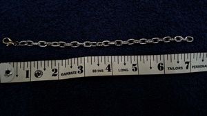 Silver Colour Chain Bracelet For Women