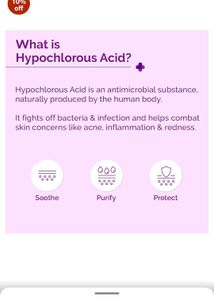 The Dermaco Hypochlorous Anti Acne Spray