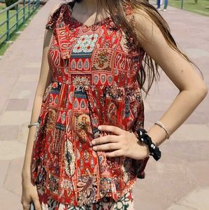 Stylish Padded Kurti Like Top