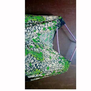 Patterned Green Top