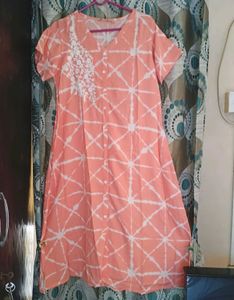 Beautiful Peach Kurta