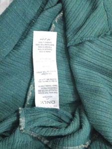 ONLY Green Peplum Top