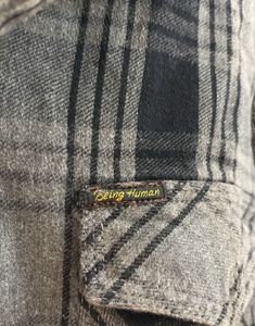 Being Human Hooded Flannel Shirt
