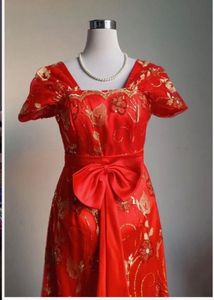 Chinese Elegant Red Dress❤️