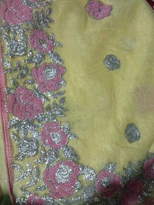 Embroidered Saree