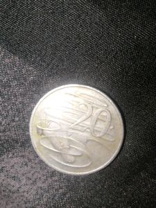 Australian 20 dollar coin