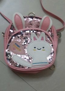 ✨ Reversible Sequin Bunny Sling Bag ✨