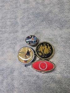 Vintage Pill Boxes (Set of 4)