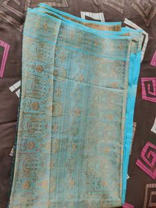 Light Blue Dress Material