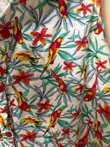 max Tropical Print flower Sleeveless Top
