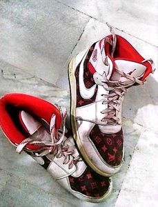 Jordan Louis Vuitton Inspired Sneakers