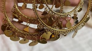 Gold Chandbali